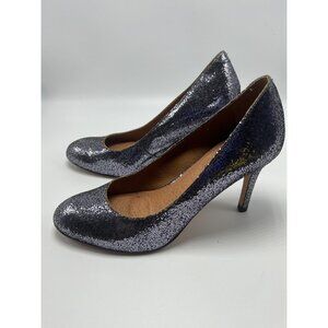 Corso Como Glitter Round Toe Heels sz 6